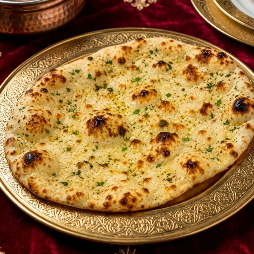 Knoblauch Naan