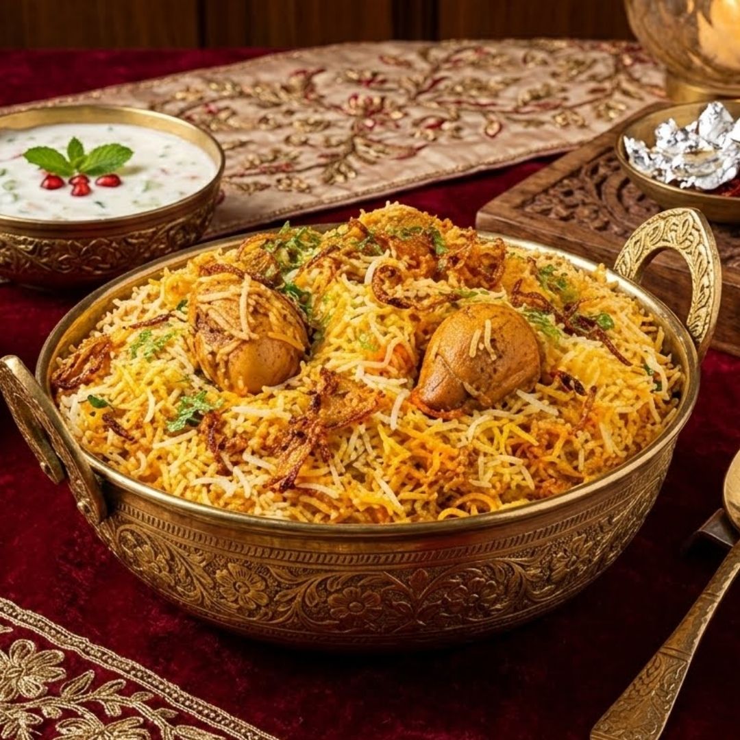 Hähnchen Biryani